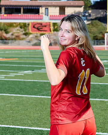 Cathedral Catholic Girls Varisty Soccer Team Media Day
