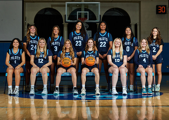 Academy of Our Lady of Peace Varsity Basketball Team Media Day