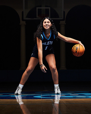 Academy of Our Lady of Peace Varsity Basketball Team Media Day
