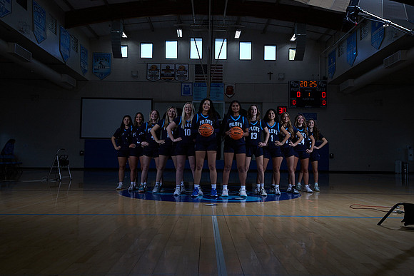 Academy of Our Lady of Peace Varsity Basketball Team Media Day