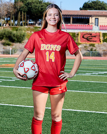 Cathedral Catholic Girls Varisty Soccer Team Media Day