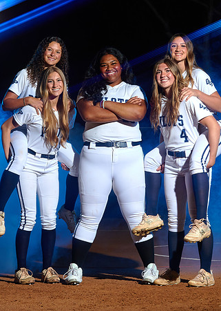 Academy of Our Lady of Peace Varsity Softball Team Media Day