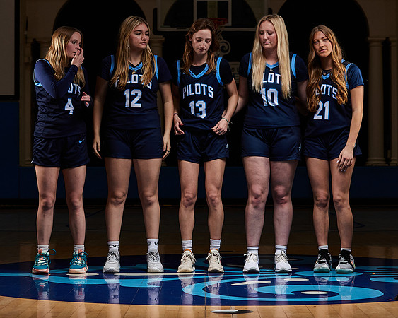 Academy of Our Lady of Peace Varsity Basketball Team Media Day
