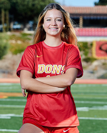 Cathedral Catholic Girls Varisty Soccer Team Media Day
