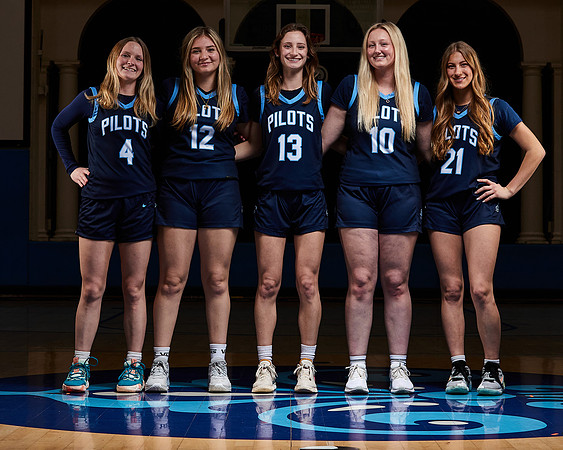 Academy of Our Lady of Peace Varsity Basketball Team Media Day