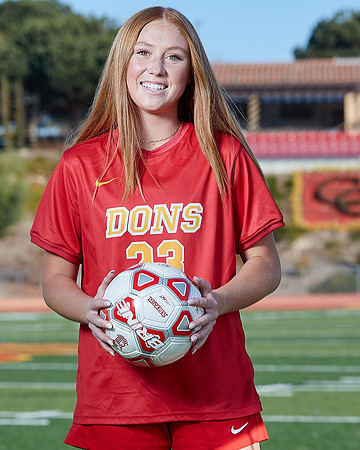 Cathedral Catholic Girls Varisty Soccer Team Media Day