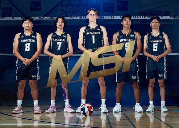 Mira Mesa High School Boys Varsity Volleyball Senior Media Day