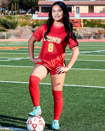 Cathedral Catholic Girls Varisty Soccer Team Media Day