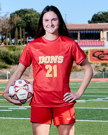 Cathedral Catholic Girls Varisty Soccer Team Media Day