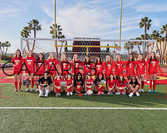 Cathedral Catholic Girls Varisty Soccer Team Media Day