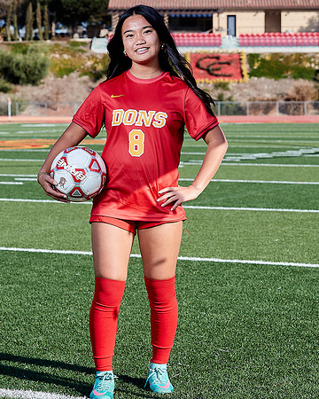 Cathedral Catholic Girls Varisty Soccer Team Media Day