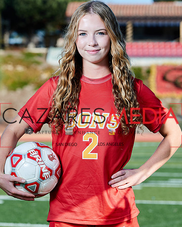 Cathedral Catholic Girls Varisty Soccer Team Media Day