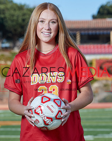 Cathedral Catholic Girls Varisty Soccer Team Media Day