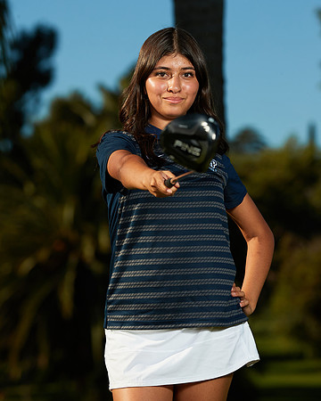 Academy of Our Lady of Peace Golf Team.
