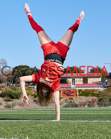 Cathedral Catholic Girls Varisty Soccer Team Media Day