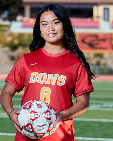 Cathedral Catholic Girls Varisty Soccer Team Media Day