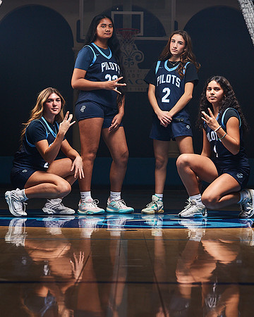 Academy of Our Lady of Peace Varsity Basketball Team Media Day