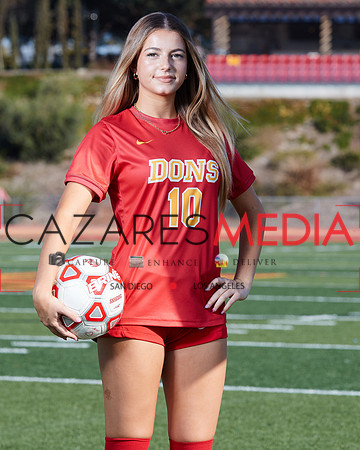 Cathedral Catholic Girls Varisty Soccer Team Media Day