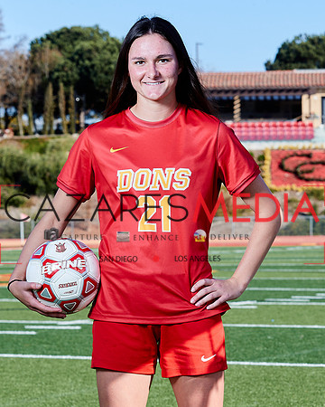 Cathedral Catholic Girls Varisty Soccer Team Media Day