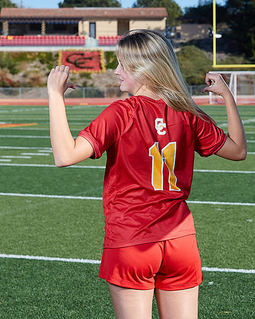 Cathedral Catholic Girls Varisty Soccer Team Media Day