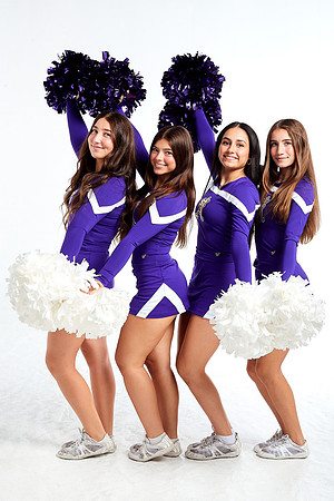Academy of Our Lady of Peace Varsity Cheer Media Day