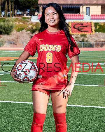 Cathedral Catholic Girls Varisty Soccer Team Media Day