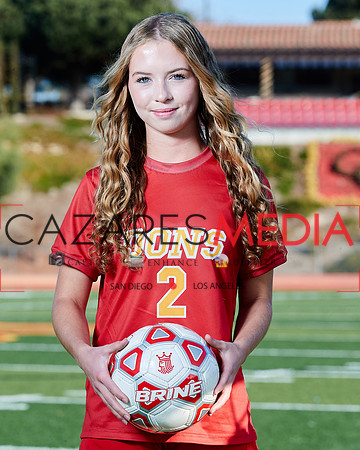 Cathedral Catholic Girls Varisty Soccer Team Media Day