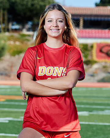 Cathedral Catholic Girls Varisty Soccer Team Media Day