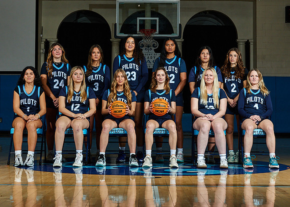 Academy of Our Lady of Peace Varsity Basketball Team Media Day