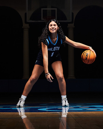 Academy of Our Lady of Peace Varsity Basketball Team Media Day