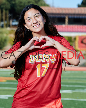 Cathedral Catholic Girls Varisty Soccer Team Media Day