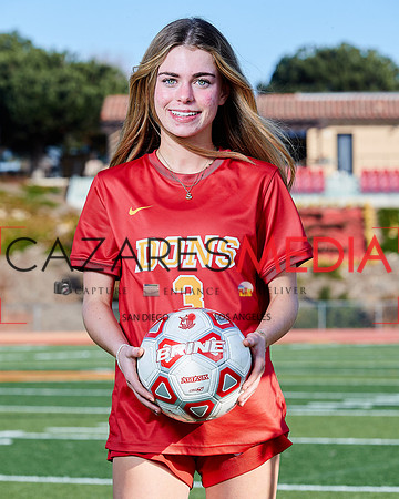 Cathedral Catholic Girls Varisty Soccer Team Media Day