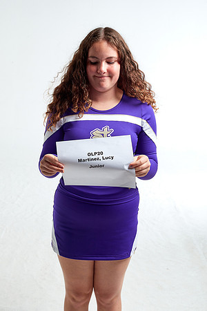 Academy of Our Lady of Peace Varsity Cheer Media Day