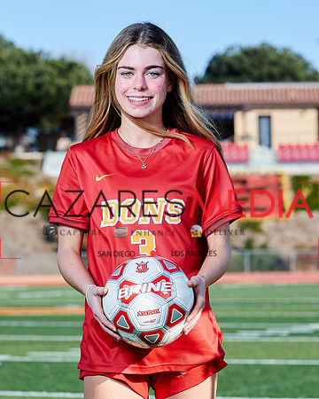 Cathedral Catholic Girls Varisty Soccer Team Media Day
