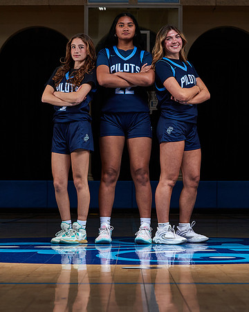 Academy of Our Lady of Peace Varsity Basketball Team Media Day