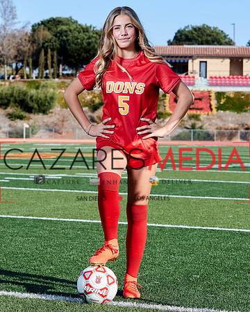 Cathedral Catholic Girls Varisty Soccer Team Media Day