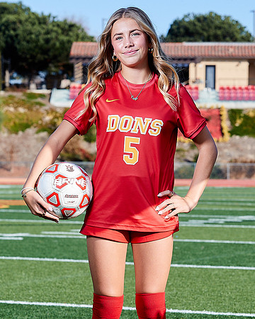 Cathedral Catholic Girls Varisty Soccer Team Media Day