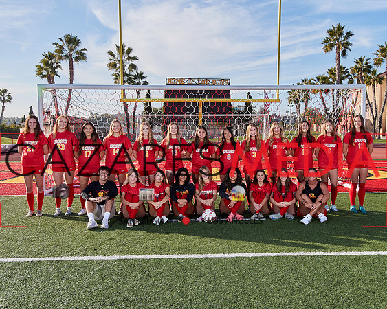 Cathedral Catholic Girls Varisty Soccer Team Media Day