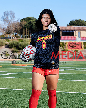Cathedral Catholic Girls Varisty Soccer Team Media Day
