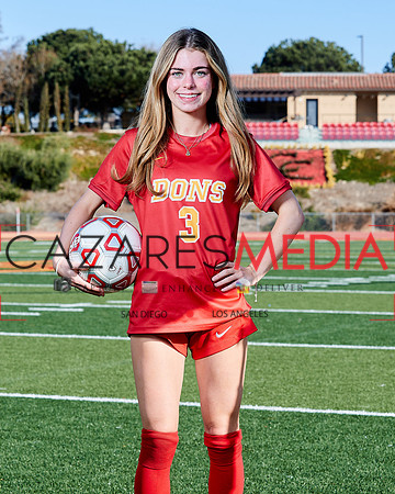 Cathedral Catholic Girls Varisty Soccer Team Media Day