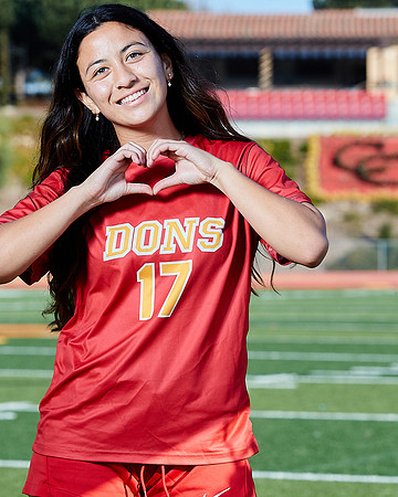 Cathedral Catholic Girls Varisty Soccer Team Media Day