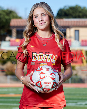 Cathedral Catholic Girls Varisty Soccer Team Media Day