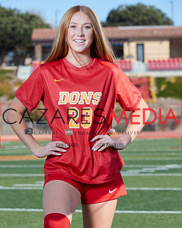 Cathedral Catholic Girls Varisty Soccer Team Media Day