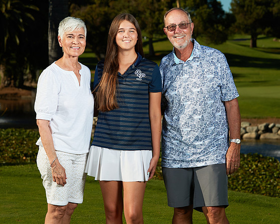 Academy of Our Lady of Peace Golf Team.