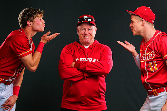 Cathedral Catholic Boys Varsity Baseball Team Media Day
