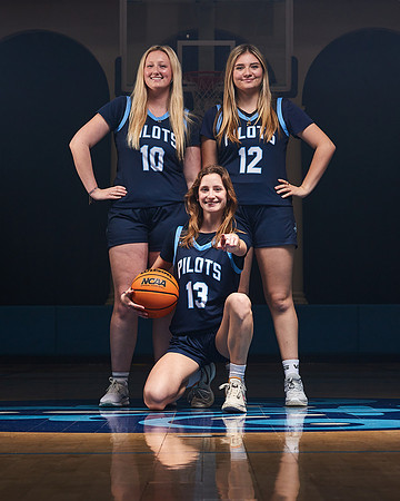 Academy of Our Lady of Peace Varsity Basketball Team Media Day
