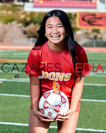 Cathedral Catholic Girls Varisty Soccer Team Media Day
