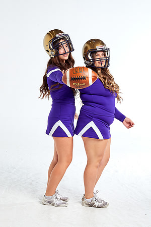 Academy of Our Lady of Peace Varsity Cheer Media Day