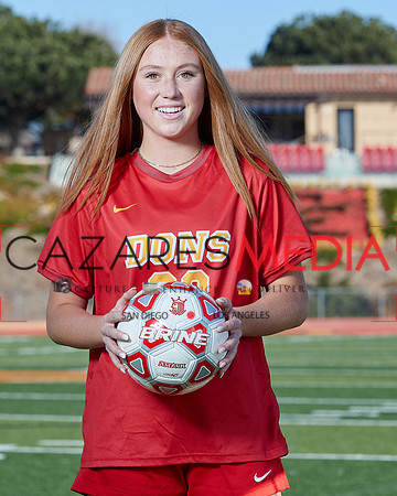 Cathedral Catholic Girls Varisty Soccer Team Media Day