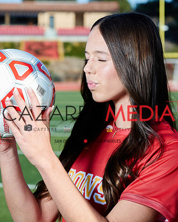 Cathedral Catholic Girls Varisty Soccer Team Media Day